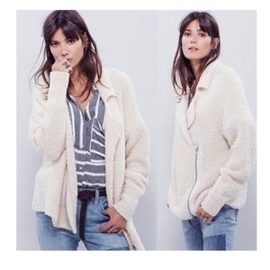 Free People “Addicted To You” Wool Moto Jacket XS